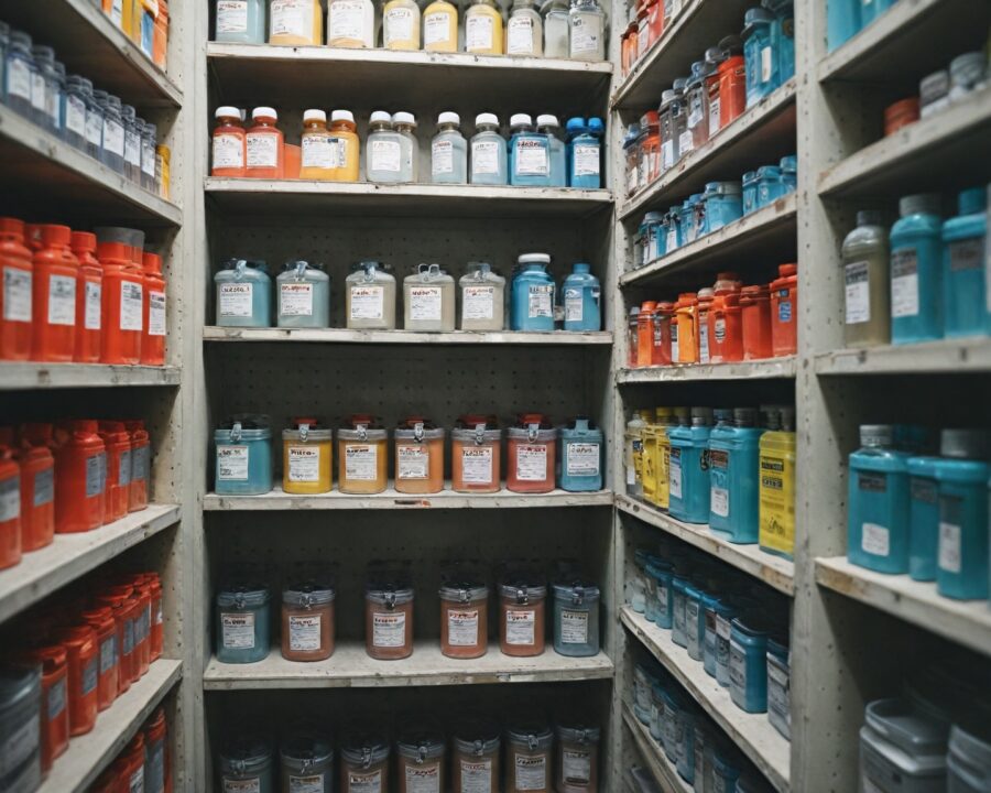 Boas práticas para armazenar produtos químicos com segurança