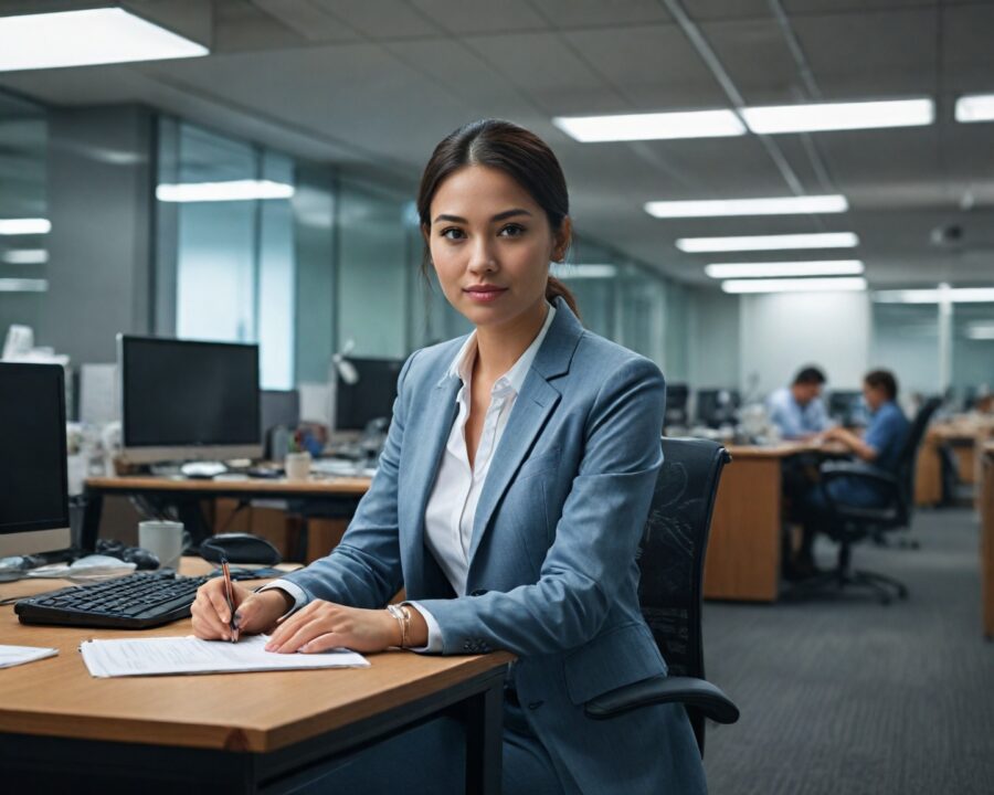 A importância da postura corporal na imagem profissional