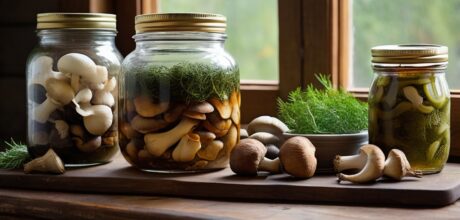 Picles de Cogumelos Selvagens Fermentados: Aprenda a Fazer