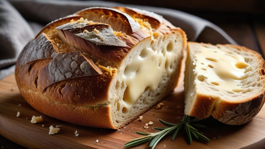 Queijo no Sourdough: Delícia Garantida para Todos