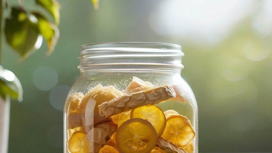 Ginger Bug: Cultivando Seu Starter de Fermentação